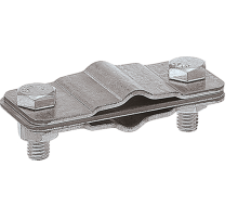 Зажим соединительный полоса/пруток - полоса/пруток параллельный, оцинк.90557Ezetek