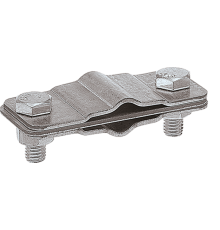 Зажим соединительный полоса/пруток - полоса/пруток параллельный, оцинк.90557Ezetek