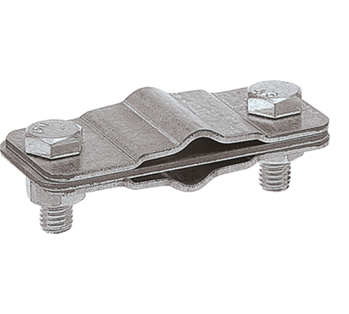 Зажим соединительный полоса/пруток - полоса/пруток параллельный, оцинк.90557Ezetek
