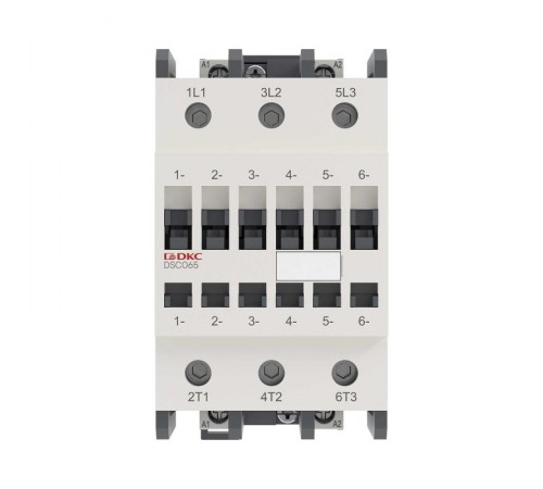 Магнитный контактор YON DSC065 65A 30кВт AC3 3P кат.380В AC  DSC065-3C00A380  DKC