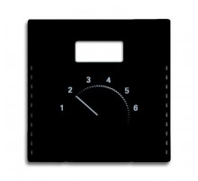 Накладка для механизма терморегулятора (термостата) 1094 UTA, 1097 UTA, серия future, цвет антрацит  1710-0-3695   2CKA001710A3695  ABB