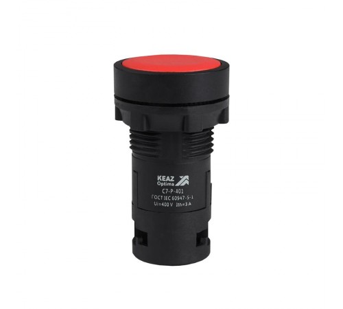 Кнопка OptiSignal Compact D22 C7-P-401 красная 1НЗ XB7NA42  362039  КЭАЗ