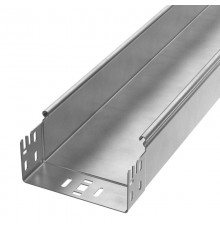 Лоток неперфорированный Профи INOX (AISI 304) 150х80x6000 (1,0 мм) (12 м/уп)  PR16.14020  Промрукав