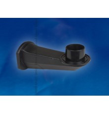 Кронштейн для садово-парковых светильников UFP-C23BN-190 BLACK длина 190мм, без патрона Е27, пластик черный  08110  Uniel