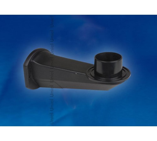 Кронштейн для садово-парковых светильников UFP-C23BN-190 BLACK длина 190мм, без патрона Е27, пластик черный  08110  Uniel