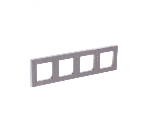 ABB Levit Кофе макиато / белый Рамка 4-ая  3901H-A05040 18W  2CHH015040A6018  ABB