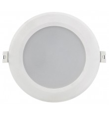 Светильник светодиодный встраиваемый ДВО 1713 белый круг 9Вт 4000К IP40  LDVO0-1713-09-4000-K01  IEK
