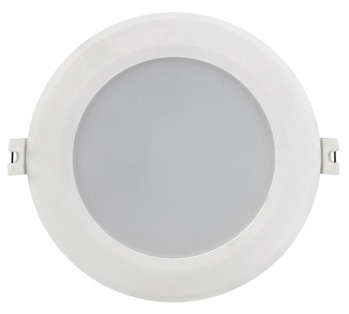 Светильник светодиодный встраиваемый ДВО 1713 белый круг 9Вт 6500К IP40  LDVO0-1713-09-6500-K01  IEK