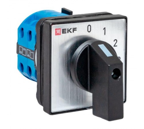 Переключатель кулачковый ПК-1-101 10А 1P "0-1-2-3" IP65  pk-1-101-10-65  EKF