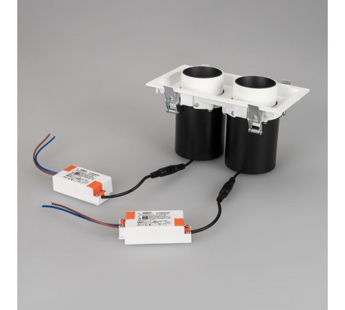 Светильник LTD-PULL-S110x210-2x10W Day4000 (WH, 24 deg, 230V) (Arlight, IP20 Металл, 5 лет)  031361  Arlight