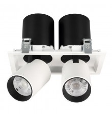 Светильник LTD-PULL-S110x210-2x10W Day4000 (WH, 24 deg, 230V) (Arlight, IP20 Металл, 5 лет)  031361  Arlight