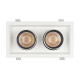 Светильник LTD-PULL-S110x210-2x10W Day4000 (WH, 24 deg, 230V) (Arlight, IP20 Металл, 5 лет)  031361  Arlight