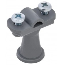 Дер. пров. кругл. 6-10мм h=38мм пластик серый  ZDP80-60-1-68-038  IEK