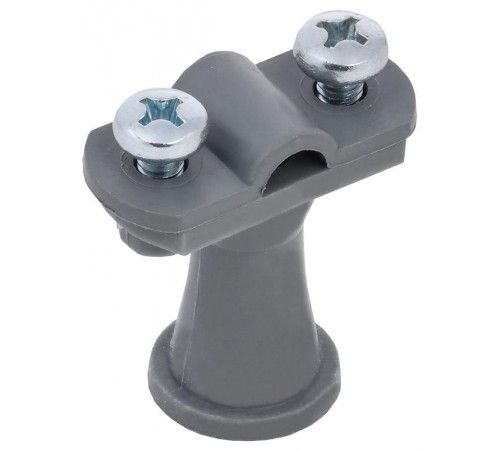 Дер. пров. кругл. 6-10мм h=38мм пластик серый  ZDP80-60-1-68-038  IEK