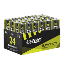 Батарейка R 6 ФАZА Heavy Duty Pack-24 арт.5042292