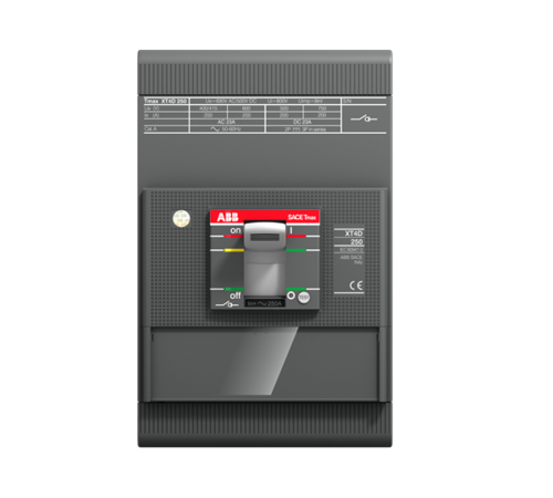Выключатель-разъединитель XT4D 250 3p F F  1SDA068212R1  ABB