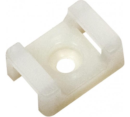 Площадка ПМ 22х16х6мм под винт белая (100шт)  UHP33-22-16-6-100-K01  IEK