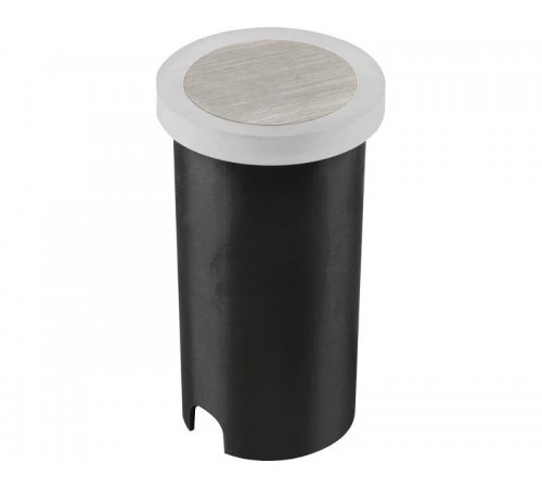 Светильник светодиодный встраиваемый тротуарный LN010 1W 3000K, IP67, белый матовый/хром  40519  Feron