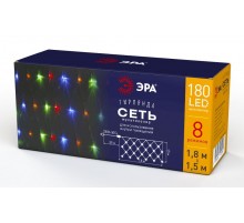 Гирлянда светодиодная  Сеть 1,8 м*1,5 м мультиколор, мультирежим,  ENIS-01M  , 220V, IP20 (60/540)  Б0041901  ЭРА