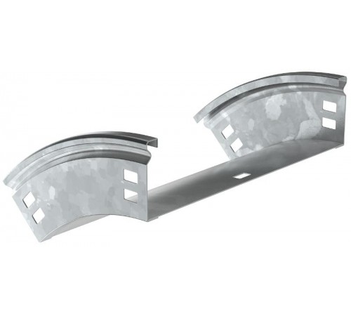 ESCA Поворот плавн. 45град тип В20 50х300мм HDZ  CPV41-0-45-050-300-HDZ  IEK