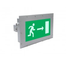 Указатель аварийный светодиодный ALCOR 6623-10 LED AT 4Вт 3ч IP66 постоянный встраиваемый  1502000690  Световые Технологии