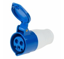 Розетка 213 переносная 2Р+РЕ 16А 220В IP44  11-8918  REXANT