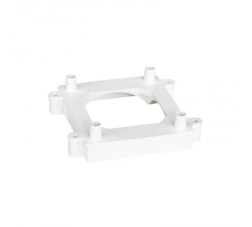 Simon CIMA 500 Цоколь мини-башни 52550204-030 под напольный канал 85x18мм, белый  52554204-030  Simon