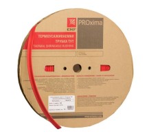 Термоусаживаемая трубка ТУТ нг 16/8 красная EKF PROxima  tut-16-r  EKF