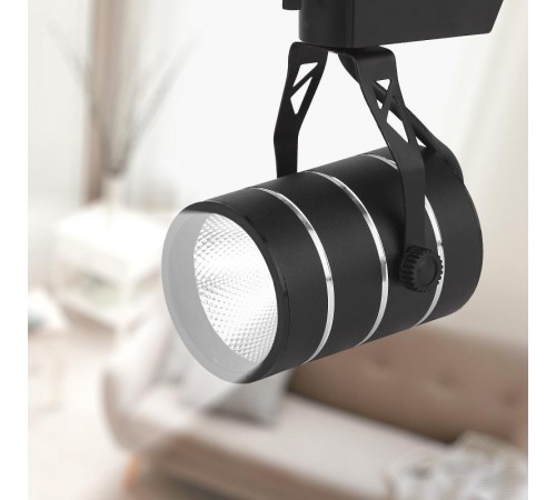 Светильник светодиодный трековый TR3 - 10 BK 10Вт черный COB  Б0032109  ЭРА