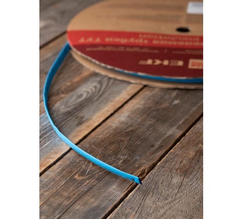 Термоусаживаемая трубка ТУТ нг 10/5 синяя EKF PROxima  tut-10-g  EKF