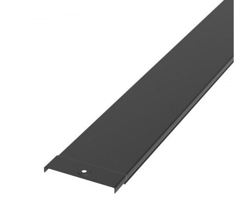 Крышка лотка 100х3000 (0,7 мм) RAL 9005 (24 м/уп)  PR16.9867  Промрукав