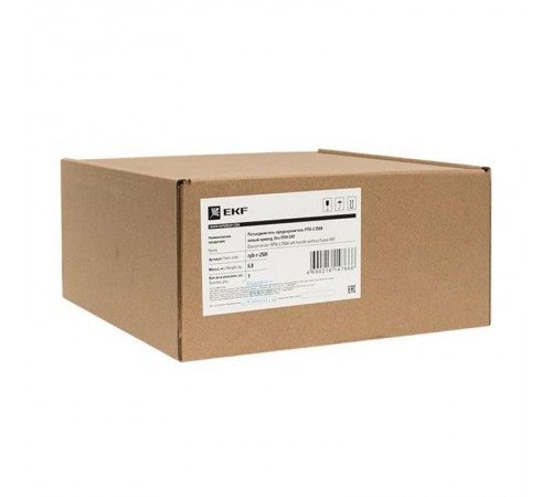 Разъединитель-предохранитель РПБ-2 250А левый привод, без ППН Basic  rpb-r-250l  EKF