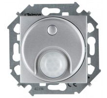 Simon 15 Алюминий Выключатель с датчиком движения 500 Вт, 230 В, винт. зажим  1591721-033  Simon