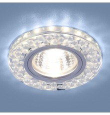 Светильник точечный встраиваемый 2194 MR16 SL/WH зеркальный/белый  a036801  Elektrostandard