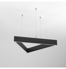 Светильник ALT-LINEAIR-TRIANGLE-FLAT-UPDOWN-DIM-1375-130W Day4000 (BK, 100 deg, 230V) (arlight, IP20 Металл, 3 года)  032995  Arlight