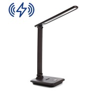 Светильник настольный складной 25W, 3000-6000К, 100-240V, коричневый, DE1728  41451  FERON