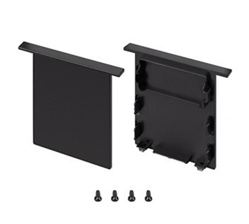 Заглушка SL-LINIA52-3L-F-MIDDLE BLACK глухая (Arlight, Пластик)  044708  Arlight