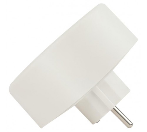 Разветвитель электрический SPx-2e-W на 2 розетки с заземлением 16А белый  Б0053478  ЭРА