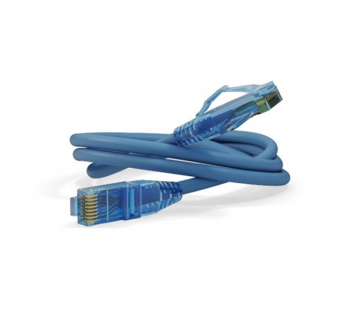 Патч-корд PC-LPM-UTP-RJ45-RJ45-C6-1.5M-LSZH-BL U/UTP, Cat.6, LSZH, 1.5 м, синий  230219  Hyperline