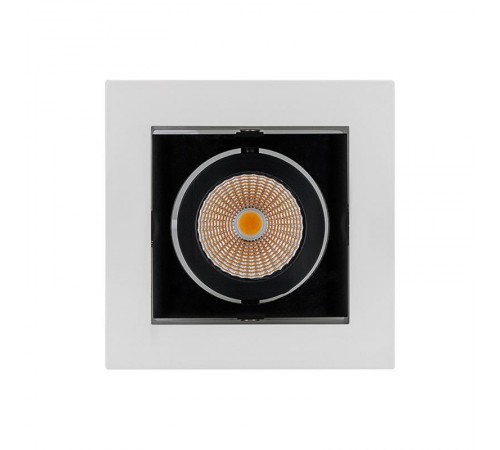 Светильник CL-KARDAN-S102x102-9W Day (WH-BK, 38 deg)  024125  Arlight