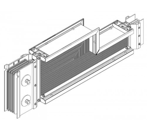 Секц. редукц. 2000-1250А Al 3L+N+PER НК IP55 без а/в IEK  LB-2000A1250-4-25-F-RE-Y0  IEK