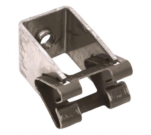 Держатель токоотвода металлический 35мм, L=20мм, Ni/Ni EKF PROxima   lp-d2115-20-ni   EKF