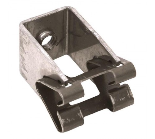 Держатель токоотвода металлический 35мм, L=20мм, Ni/Ni EKF PROxima   lp-d2115-20-ni   EKF