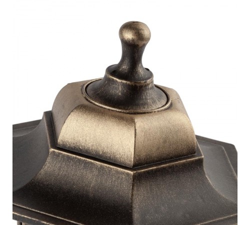 Светильник садово-парковый НБУ 06-60-001 , "Леда1" настенный шестигранный  Б0048115  ЭРА