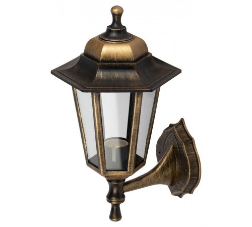 Светильник садово-парковый НБУ 06-60-001 , "Леда1" настенный шестигранный  Б0048115  ЭРА