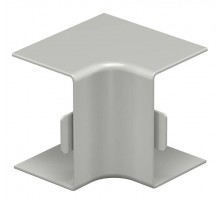 Крышка внутреннего угла кабельного канала WDK 30x45 мм (ПВХ,серый) (WDK HI30045GR)  6158307  OBO Bettermann
