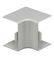 Крышка внутреннего угла кабельного канала WDK 30x45 мм (ПВХ,серый) (WDK HI30045GR)  6158307  OBO Bettermann