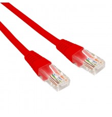 Патч-корд U/UTP CAT 6, RJ45-RJ45, 26AWG, LSZH, красный, 0.3м REXANT  02-0293-03  REXANT