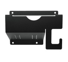 Держатель для угловых шлифмашинок до 125мм, настенный, с крючками, черный  38-0657  REXANT