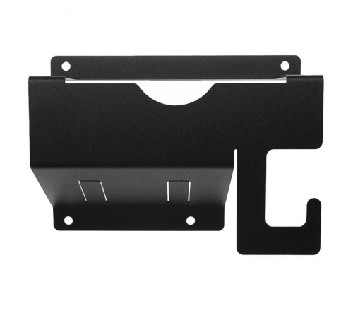 Держатель для угловых шлифмашинок до 125мм, настенный, с крючками, черный  38-0657  REXANT